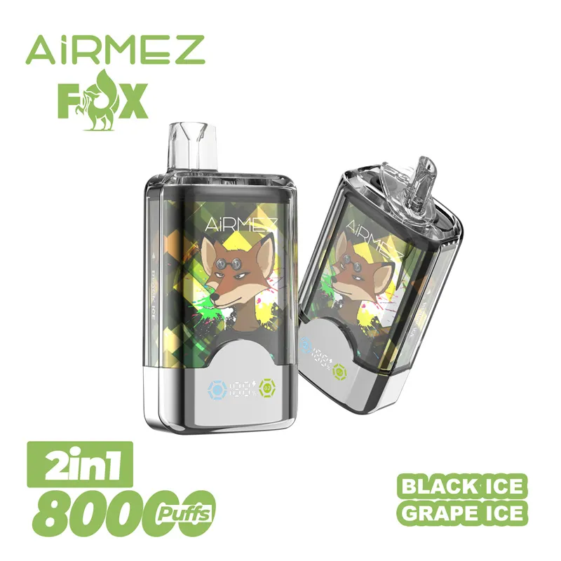 Alternative view of (Europe warehouse direct delivery 3-7 days)Airmez FOX 2 IN 1 80000 Disposable Vape