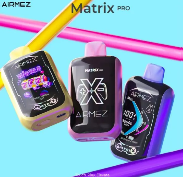 (Europe warehouse direct delivery 3-7 days)Airmez Matrix 30000 Disposable Vape