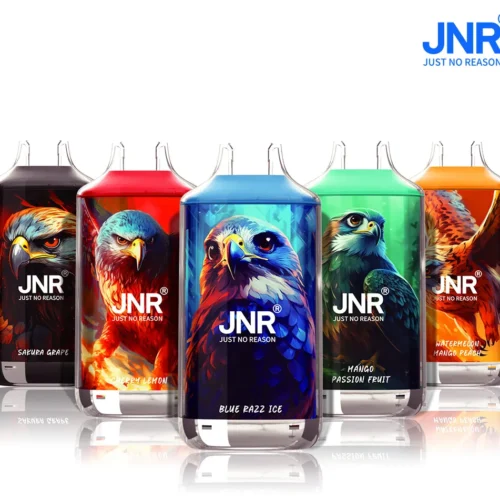 (Europe warehouse direct delivery 3-7 days)JNR Falcon 16000 Puffs | 2% nicotine, 22mL, dual mesh, airflow control, 850mAh, 28 flavors