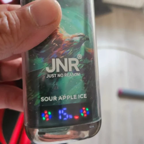 (Europe warehouse direct delivery 3-7 days)JNR Falcon X 18000 Puffs | 2% nicotine, 24mL, dual mesh & core, LED display, airflow control photo review